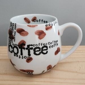 Konitz Coffee Bean Coffee Collage Ceramic Mug